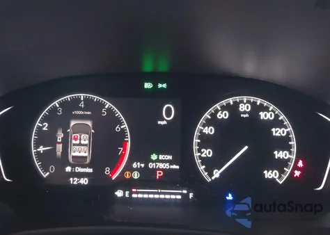 2025 Honda Civic Sport z USA, uszkodzony, nr VIN 2HGFE2F52SH519416